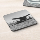 thème marin, noir et blanc コースター (左側)