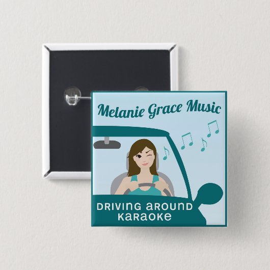 TheMelanieGraceボタン 缶バッジ (正面&裏面)