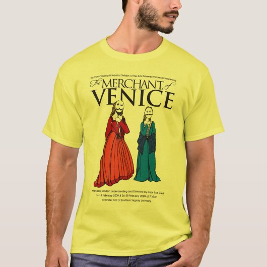 TheMerchantOfVeniceShirt Tシャツ (正面)