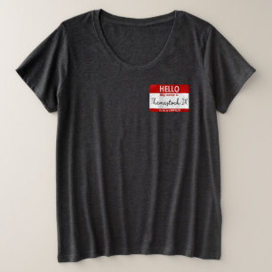 Themestock IX Plus-Size Tシャツ