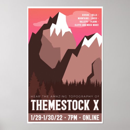 Themestock Xポスター ポスター (正面)