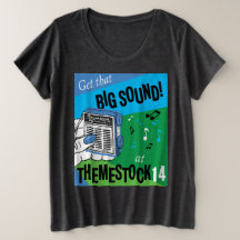 Themestock XIV レディース プラスサイズTシャツ