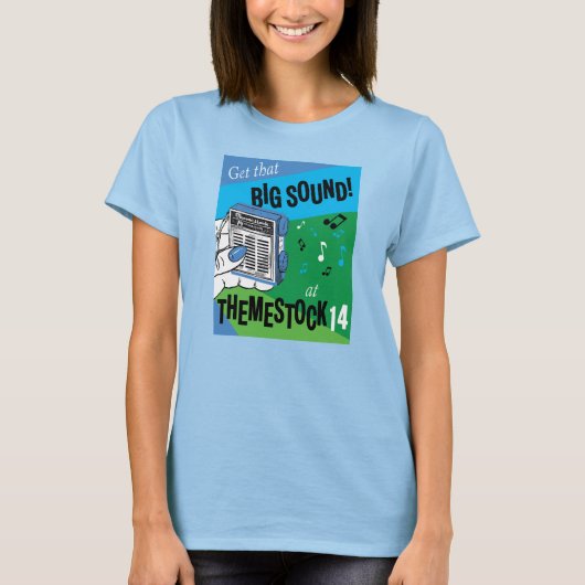 Themestock XIV レディースTシャツ Tシャツ (正面)