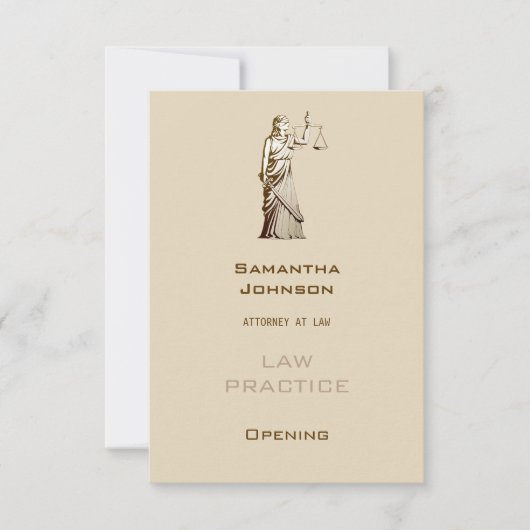 Themida |の弁護士業の開始発表 案内状 (正面)