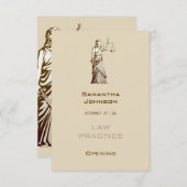 Themida |の弁護士業の開始発表 案内状 (正面/裏面)