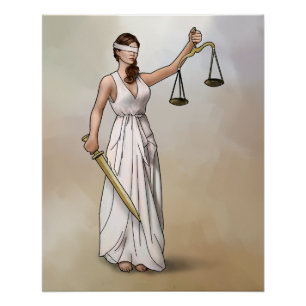 Themis - Justice女性 ポスター