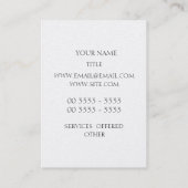 Themis - Justice女性 名刺 (裏面)