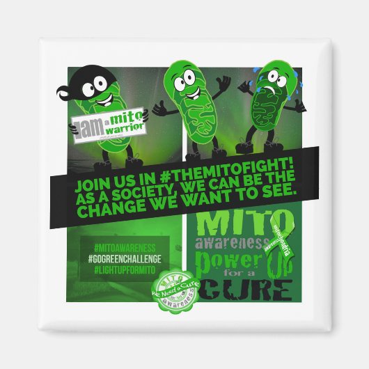 #TheMitoFightに参加 マグネット (正面)