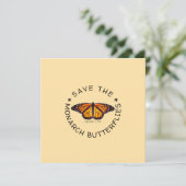 THEMONARCHS（昆虫）オオカバマダラ、モナーク3カード (スタンド正面)