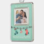 theMoretheMERRIER超音波 シルバープレートフレームオーナメント (左)