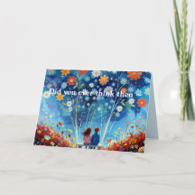 THEN AND NOW ANNIVERSARY/LOVE CARD