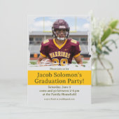 Then and Now Graduation Party Invite 招待状 (スタンド正面)