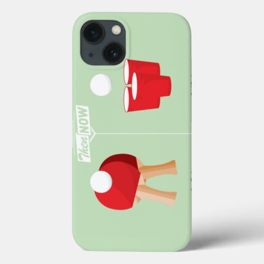 Then And Now: Ping Pong Case-Mate iPhoneケース (裏面)