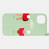 Then And Now: Ping Pong Case-Mate iPhoneケース (裏面 (横))