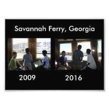 Then and Now - Savannah Ferry, GA