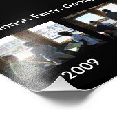 Then and Now - Savannah Ferry, GA フォトプリント (角)