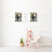 Then and Now Script 25th Wedding Anniversary Party 横断幕 (インサイチュ)