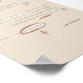 “Then It Is Not the End” Book Quote Print ポスター (角)