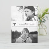 Then & Now 2 Photo Graduation招待状 案内状 (スタンド正面)