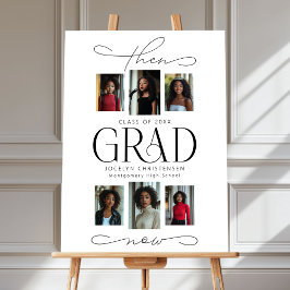 Then & Now Photo Collage卒業パーティーへようこそ