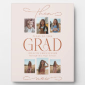 Then & Now Photo Collage卒業記念テープ フォトプラーク (正面)