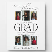 Then & Now Photo Collage卒業記念テープ フォトプラーク (正面)