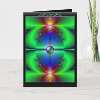 Thenastic Masquerade Greeting Cardテンプレート カード