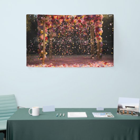 #TheNextChapter:AWeddingCelebrationBanner 横断幕 (トレードショー)