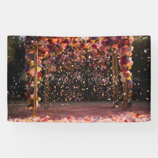 #TheNextChapter:AWeddingCelebrationBanner 横断幕 (横)