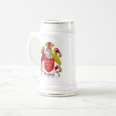 Theobaldの家紋 ビールジョッキ (正面左)