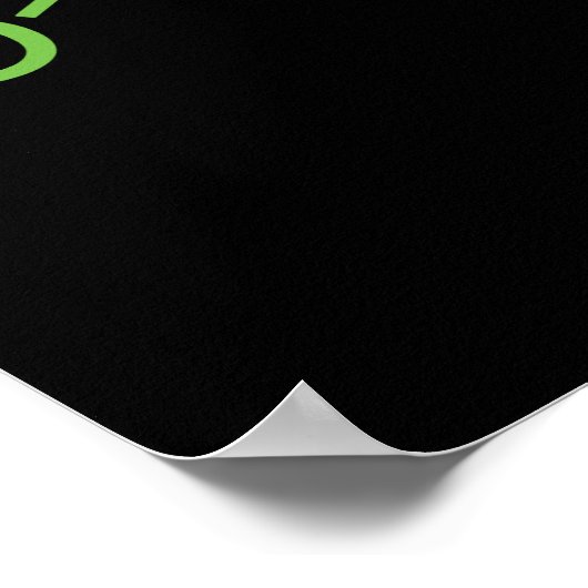 Theobromine Chocolate Molecule Chemical Diagram ポスター (角)