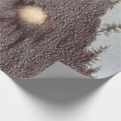 Theodor Kittelsen著「Forest Troll - Skogtroll」 ラッピングペーパー (角)