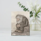 Theodor Kittelsen Troll 疑問に思のCC1001 ポストカード (スタンド正面)