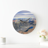 Theodore Roosevelt Quotation ラージ壁時計 (ホーム)