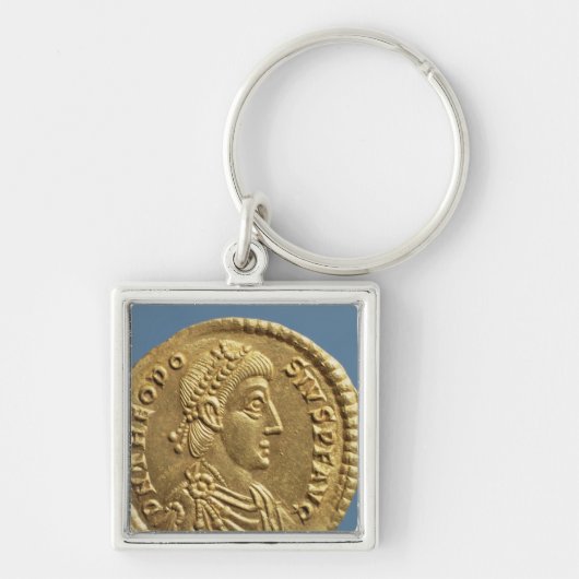 Theodosius Iの固相線おおわれている素晴らしいの キーホルダー (正面)