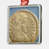 Theodosius Iの固相線おおわれている素晴らしいの メタルオーナメント (左)