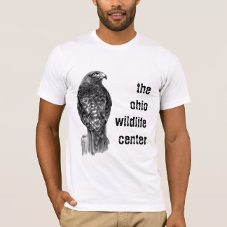 theohiowildlifecenter赤い尾タカ tシャツ