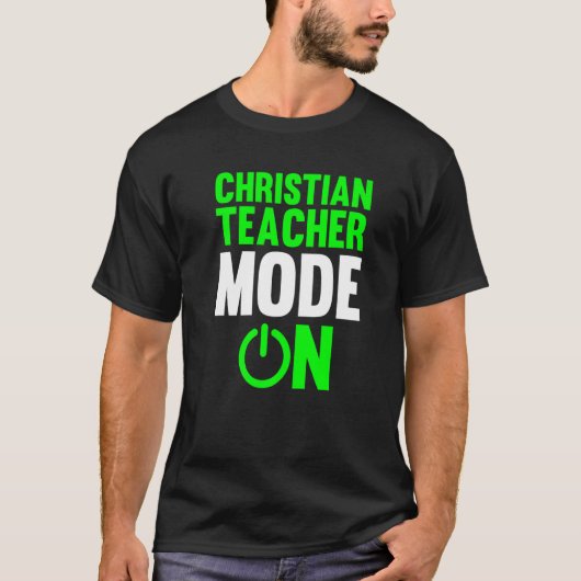 Theology Christianity Bible Study Christian Teach Tシャツ (正面)