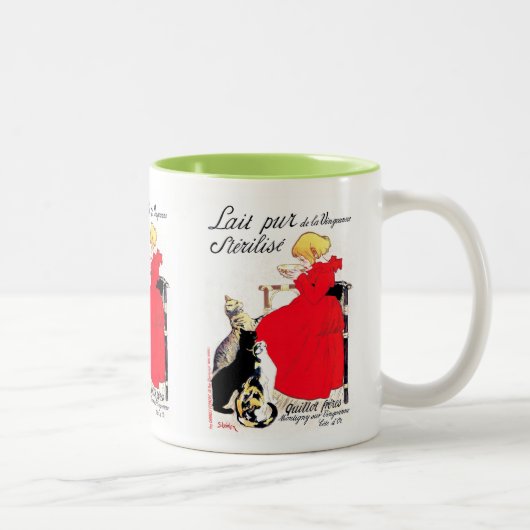 Théophile Alexandre Steinlen ツートーンマグカップ (右)