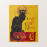 Theophile Steinlen - Le Chat Noir Vintage ジグソーパズル<br><div class="desc">Vintage poster for a tour of Le Chat Noir (Black Cat) - Theophile Alexandre Steinlen,  1896</div>
