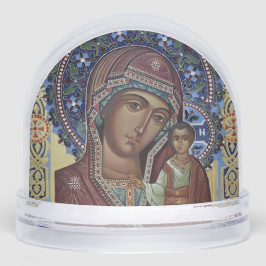 Theotokos and the Christ Child Orthodox Icon (正面)