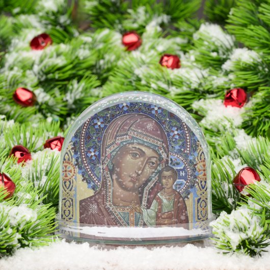 Theotokos and the Christ Child Orthodox Icon (クリスマス)