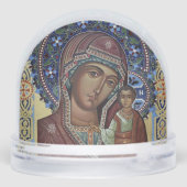 Theotokos and the Christ Child Orthodox Icon (裏面)