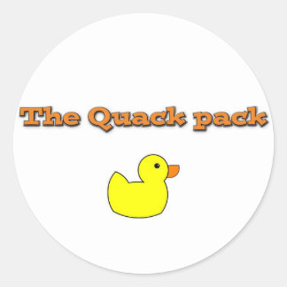 thequackpack.png ラウンドシール