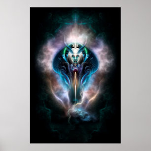 Thera The Ethereal Queen Wall Poster ポスター