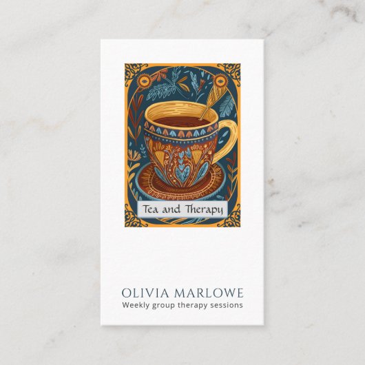 Therapist  名刺 (正面)