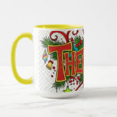 Therapist- Cute Festive Professionals Mug  マグカップ (左)