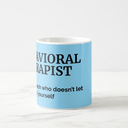Therapist Definition Funny Office Mug コーヒーマグカップ (中央)