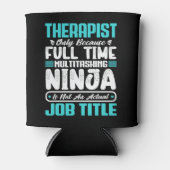Therapist Job Title Profession Career Therapy  缶クーラー (正面)