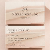 Therapist Psychologist Terracotta 名刺